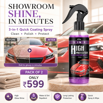 Dusty Car? Use ShieldCoat Pro Today — Pack of 2 Just ₹599