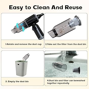 🚀 Portable Wireless Air Duster Vacuum Cleaner 🚀