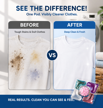 India’s #1 Viral Laundry Pods - Deep Clean in 1 Wash (Pack Of 30)