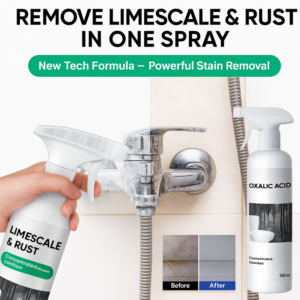 🔥 BUY 1 GET 1 FREE 🔥  Multi-Purpose Oxalic Acid Stain Removal Spray