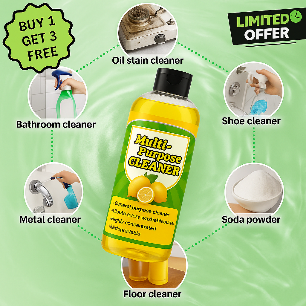 🚨 FINAL 3 HOURS: BUY 1 GET 3 FREE – Viral Cleaner Stock CRASHING! 🔥🧼