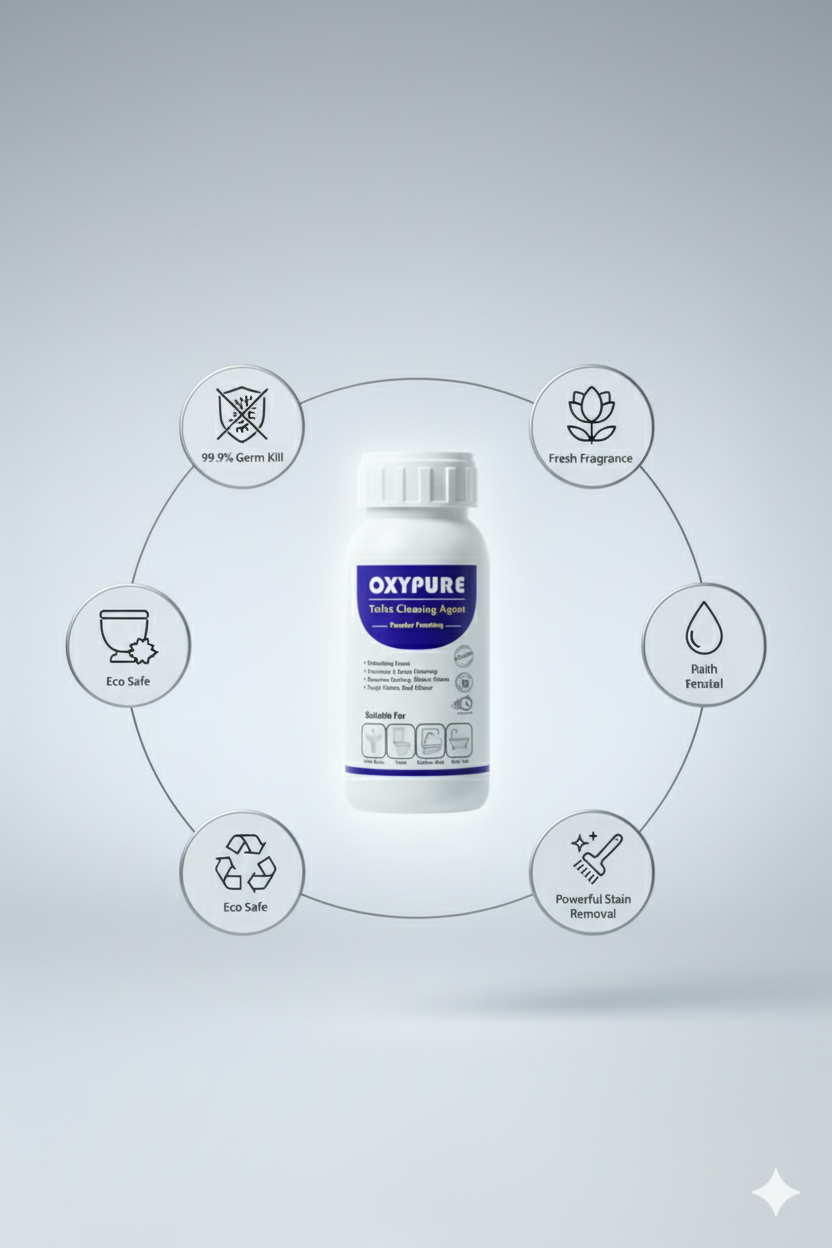💥 Buy 1 Get 1 FREE 💥 OxyPure Toilet Cleaning Agent