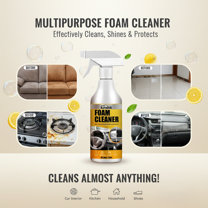 All-in-One Foam Cleaner for Car & Home |    Limited 50% OFF