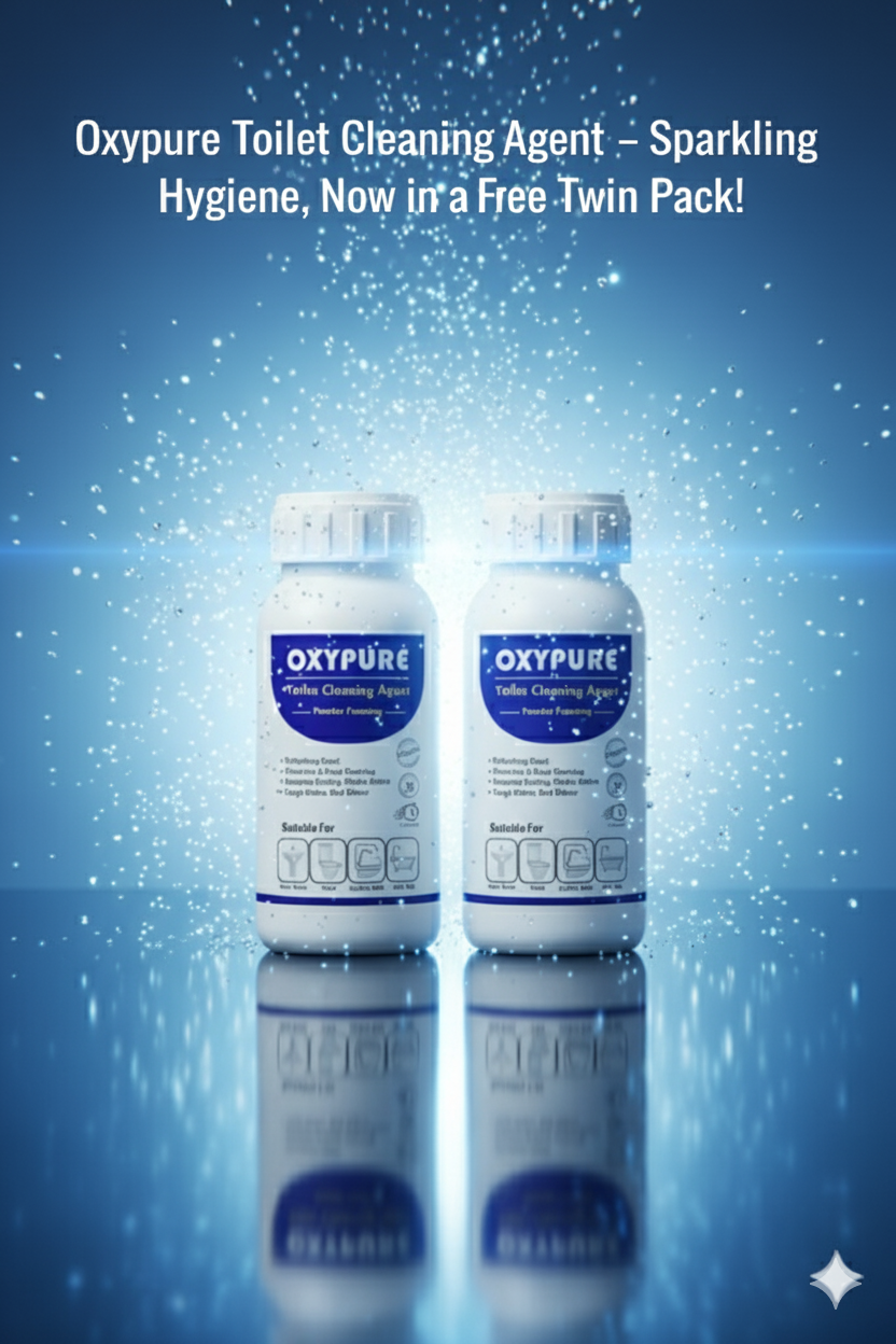 💥 Buy 1 Get 1 FREE 💥 OxyPure Toilet Cleaning Agent