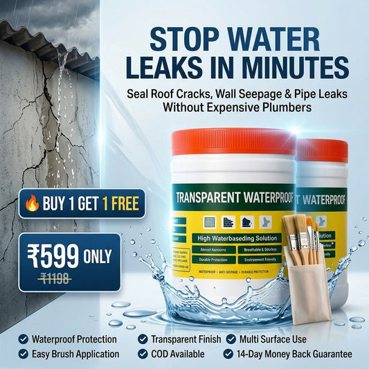 🔥 BUY 1 GET 1 FREE – India’s #1 Leak-Stopping Glue Now Comes With Free Brush! 🖌️ Hurry Before It’s Gone!
