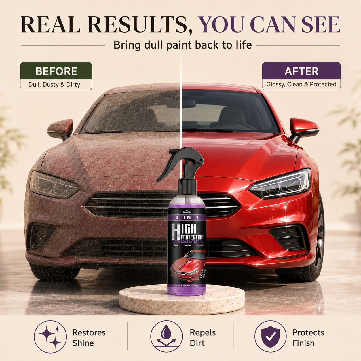 Dusty Car? Use ShieldCoat Pro Today — Pack of 2 Just ₹599